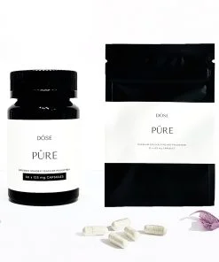 Dose PURE Golden Teacher Microdose Psilocybin Capsules (25 or 60 Capsules)