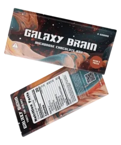 Galaxy Brain | Microdose Chocolate Bar | Cookies n’ Cream | 4G