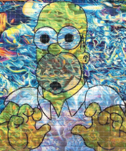 Trippy Homer Lsd