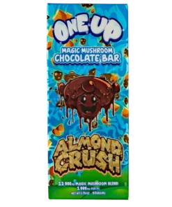 Almond Crush Mushroom Chocolate Bar